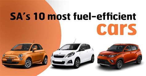 SA’s 10 most fuel-efficient cars | Cartrack ZA