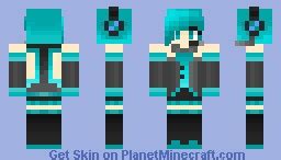 Miku Minecraft Skin