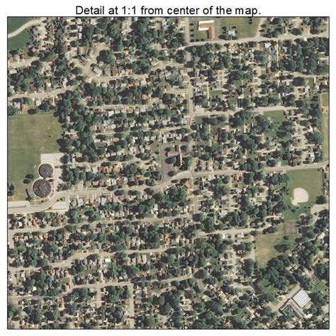 Aerial Photography Map of Sterling, IL Illinois