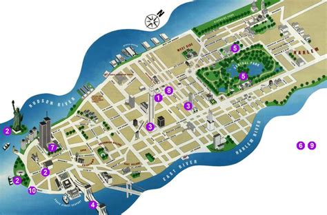 new york art museum map - Google Search | New york city map, Map of new york, Nyc tourist map