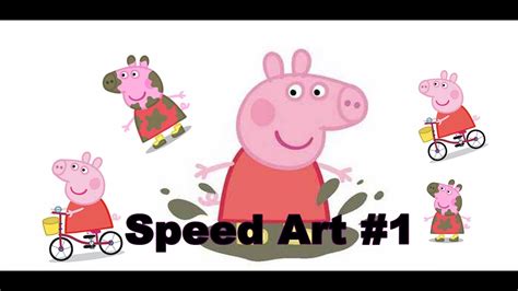 Peppa Pig | Speed Art - YouTube