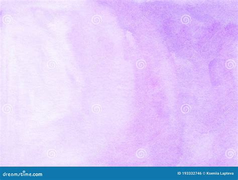 Watercolor Light Purple Ombre Background Texture. Aquarelle Abstract ...