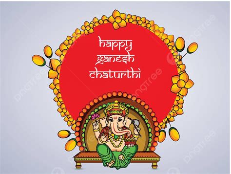 Hindu Festival Ganesh Chaturthi Background Ganpati Parvati Spiritual ...