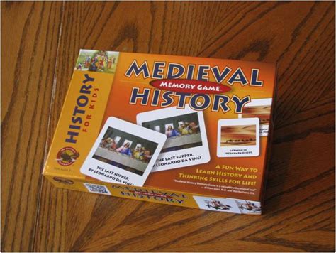 Medieval History Memory Game-Review - Everythings Coming Up Green