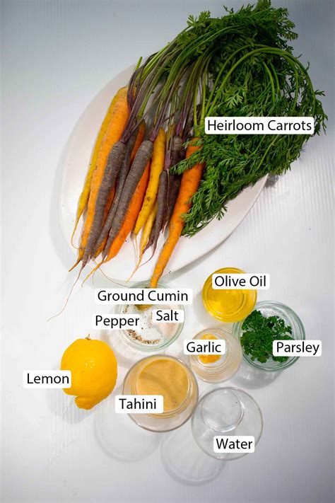 Roasted Heirloom Carrots with Lemon Tahini » Joyful Dumplings