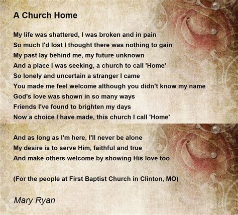 Church Welcome Poems For Visitors | Sitedoct.org