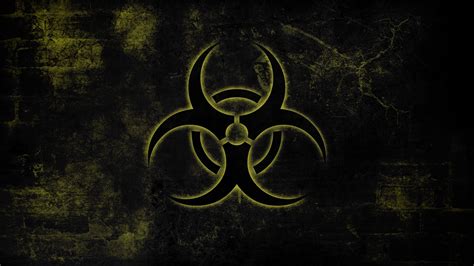 biohazard, artwork, glowing, HD Wallpaper | Rare Gallery