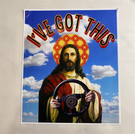 Jesus Take the Wheel Sticker, Jesus Sticker, Christian Laptop Sticker, Jesus Car Sticker ...