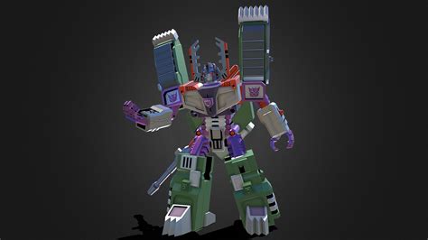 Armada Megatron - 3D model by UTF2005 [21f319f] - Sketchfab