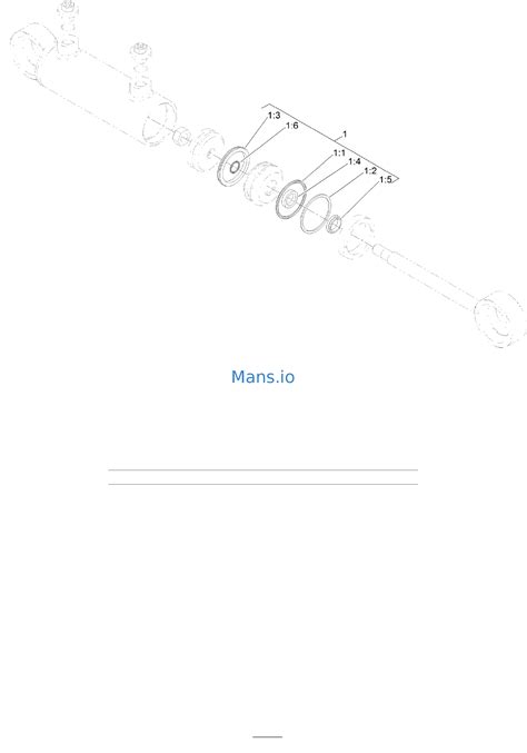 Toro Groundsmaster 4000-D (30605) [34/140] Steering cylinder assembly no 121 1534