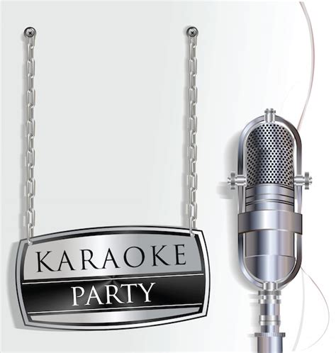 Premium Vector | Karaoke party background