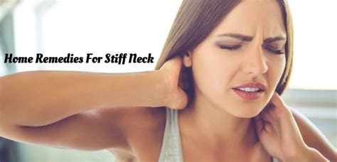 Need A Stiff Neck Remedy? We Have 7 - Try These!