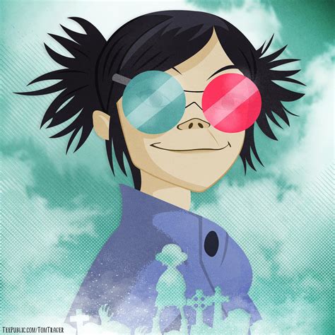 My Noodle fan art : r/gorillaz