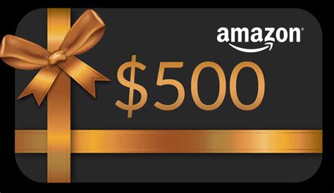 Download Amazon500 Dollar Gift Card | Wallpapers.com