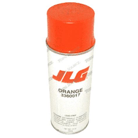 JLG ORANGE SPRAY PAINT - Mid-South Lift