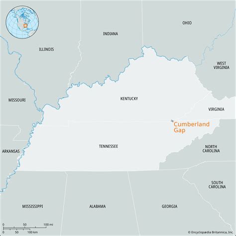 Cumberland Gap | Map, History, & Facts | Britannica