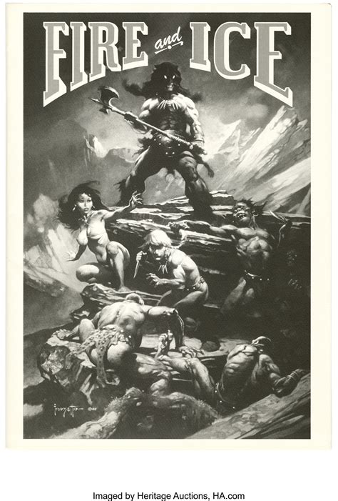 Frank Frazetta - Fire and Ice Portfolio (Frazetta Prints, 1991). | Lot #17427 | Heritage Auctions