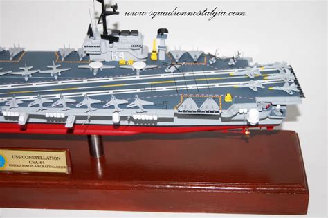 CV-64 USS Constellation Aircraft Carrier Model - Squadron Nostalgia LLC