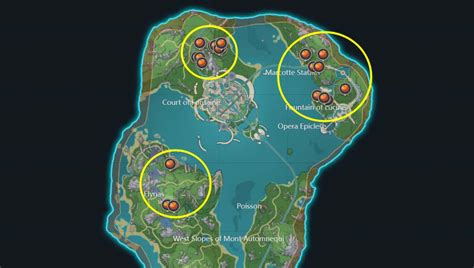 All Bulle Fruit Locations in Genshin Impact - Pro Game Guides