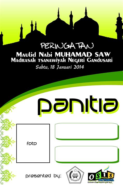 Template Id Card Panitia Psd - IMAGESEE