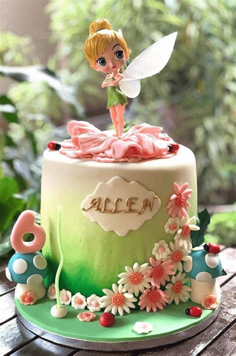 50+ Best Tinker Bell Birthday Cake Ideas and Designs (2024) - Birthday ...