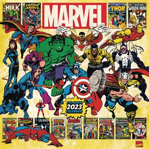 APR221872 - MARVEL COMICS 2023 WALL CALENDAR - Previews World