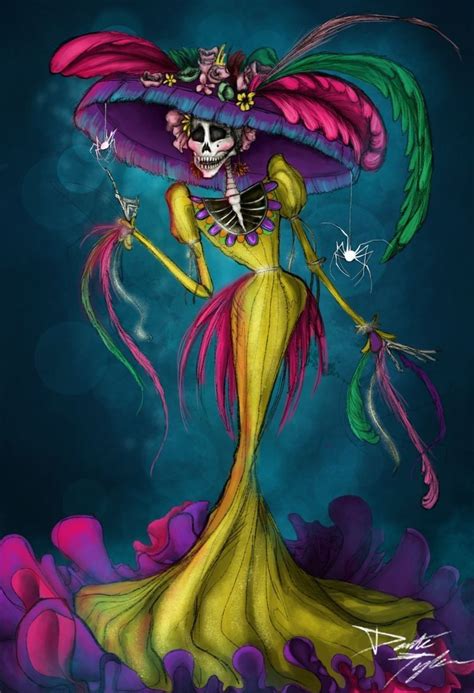 La Calavera Catrina Drawing | Images and Photos finder