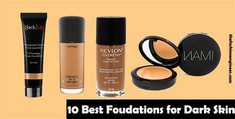 Best Foundation For Dark Skin - Nigerian Beauty Blog