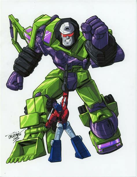 Devastator vs Optimus Prime by Scott Dalrymple | Transformers devastator, Transformers artwork ...