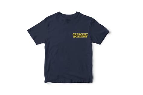 Crescent Academy Navy Gym Uniform T-Shirt – Drive Supplies