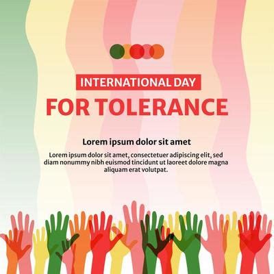 International Day For Tolerance Vector Art, Icons, and Graphics for ...