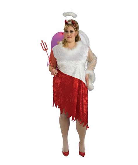 Angel Devil Costume Adult Costume- Plus Size Halloween Costumes