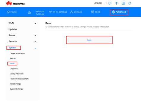 How do I restore the router to its factory settings? | HUAWEI Support ...