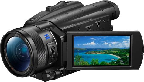 Best Buy: Sony Handycam FDR-AX700 4K Premium Camcorder Black FDRAX700/B