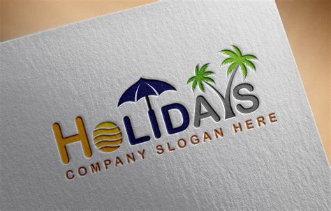 Free Holiday Logo Design Download – GraphicsFamily