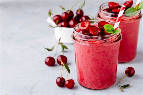 Spicy Vegan Cherry Smoothie Recipe (dairy-free, soy-free)