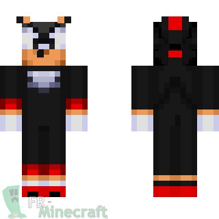 ⛏️ FR-Minecraft Skin Minecraft : Shadow - Sonic