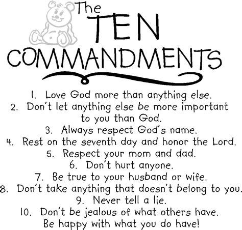 Commandments Quotes. QuotesGram