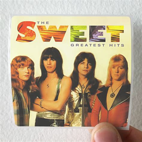 Sweet Greatest Hits Album Cover Sticker