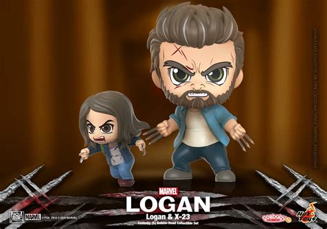 Logan and X-23 Join The X-Men Hot Toys Cosbaby Line