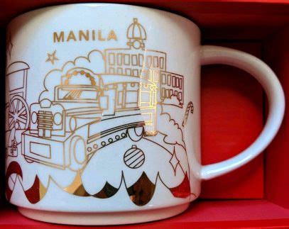 You Are Here Christmas – Manila – Starbucks Mugs