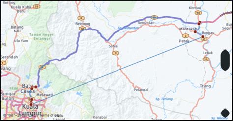 What is the driving distance from Kuala Lumpur Malaysia to Temerloh Malaysia? Google Maps ...