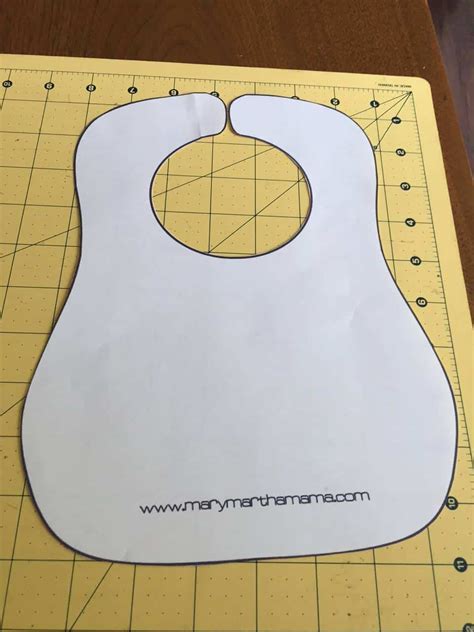 Baby Bib Pattern and Step by Step Tutorial – Mary Martha Mama