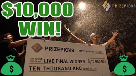 HOW I WON $10,000 AT THE PRIZEPICKS LIVE FINAL! - YouTube