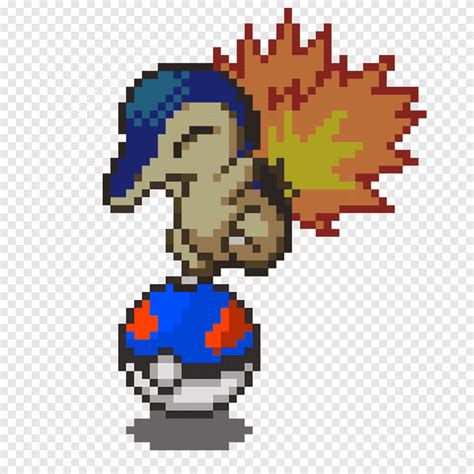 Pikachu pixel art cyndaquil, pikachu, pokemon, mudkip png | PNGEgg