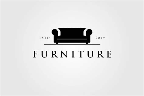 Furniture Sofa Logo Designs Illustration Grafik Von lawoel · Creative ...