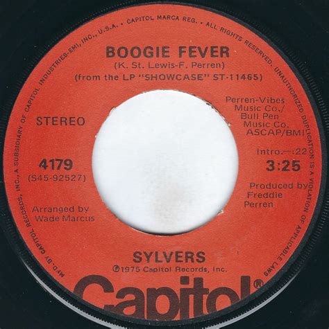 Sylvers* - Boogie Fever (1975, Los Angeles Pressing, Vinyl) | Discogs