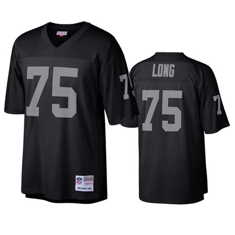 Oakland Raiders Howie Long Black Legacy Replica Jersey – Ctjersey.store