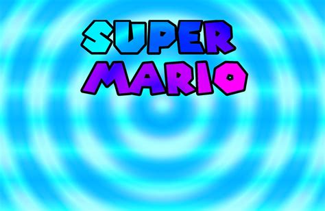 Super Mario logo by mig07 on DeviantArt