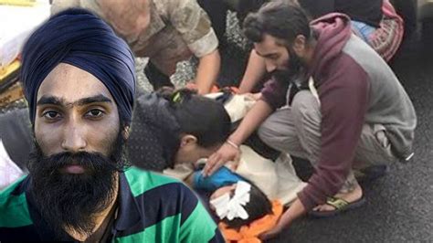 Sikh Man Removes Turban To Save Boy’s Life – Amazing Story - YouTube